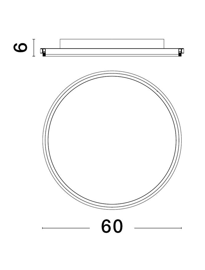 Plafoniera Nova Luce WILLOW 9212916