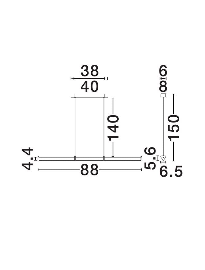 Lustra Nova Luce PHEME 9214133