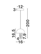 Pendul Nova Luce DORIN 9214185