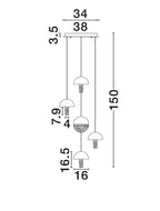 Candelabru Nova Luce DORIN 9214188