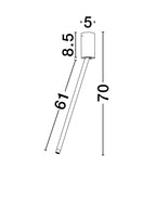 Spot aplicat reglabil Nova Luce STILVI 9232142