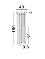 Candelabru Nova Luce STILVI 9232153
