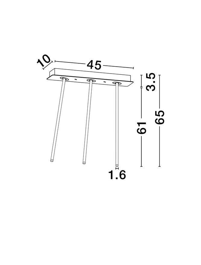 Plafoniera Nova Luce STILVI 9232154