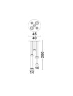 Candelabru Nova Luce JAILYN 9236103