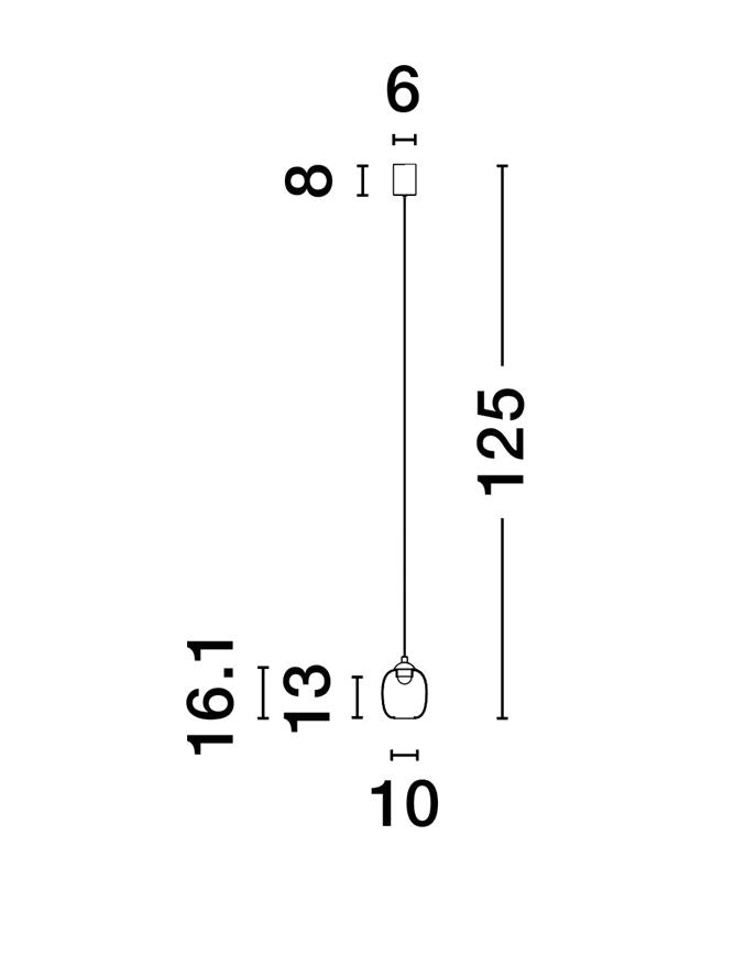 Pendul Nova Luce KITA 9236206