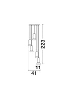 Candelabru Nova Luce PARLO 9236218