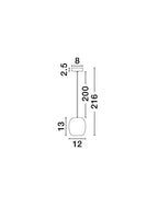 Pendul Nova Luce MARLIN 9236226