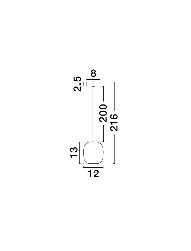 Pendul Nova Luce MARLIN 9236226
