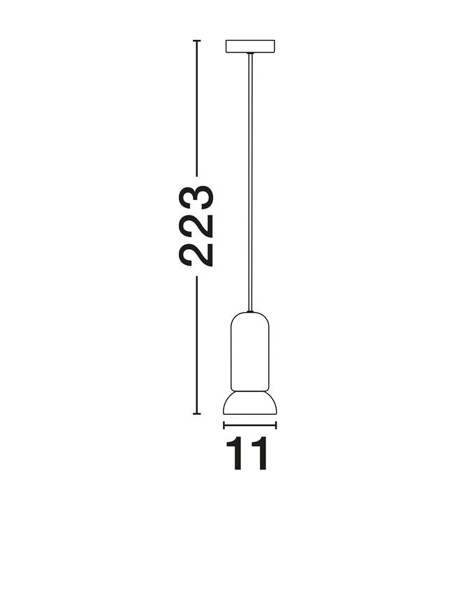 Pendul Nova Luce PARLO 9236236