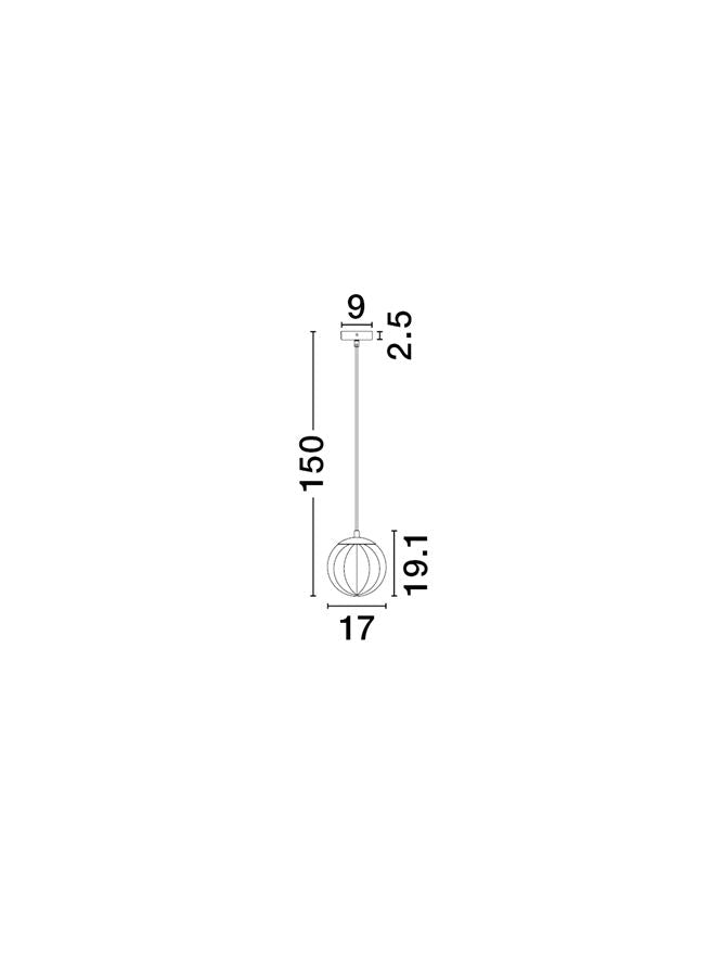 Pendul Nova Luce ABBACUS 9236316