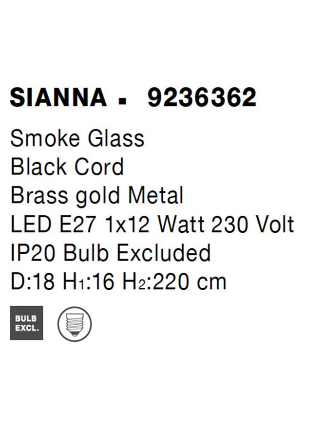 Aplica Nova Luce SHADO 9019821