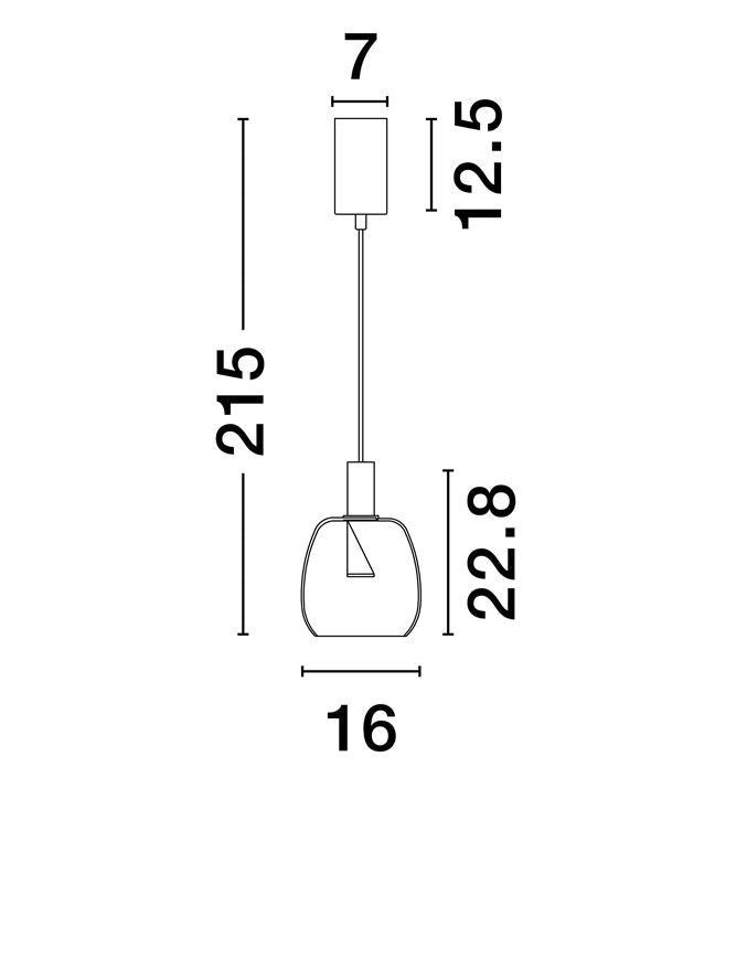 Pendul Nova Luce IMATIA 9236390