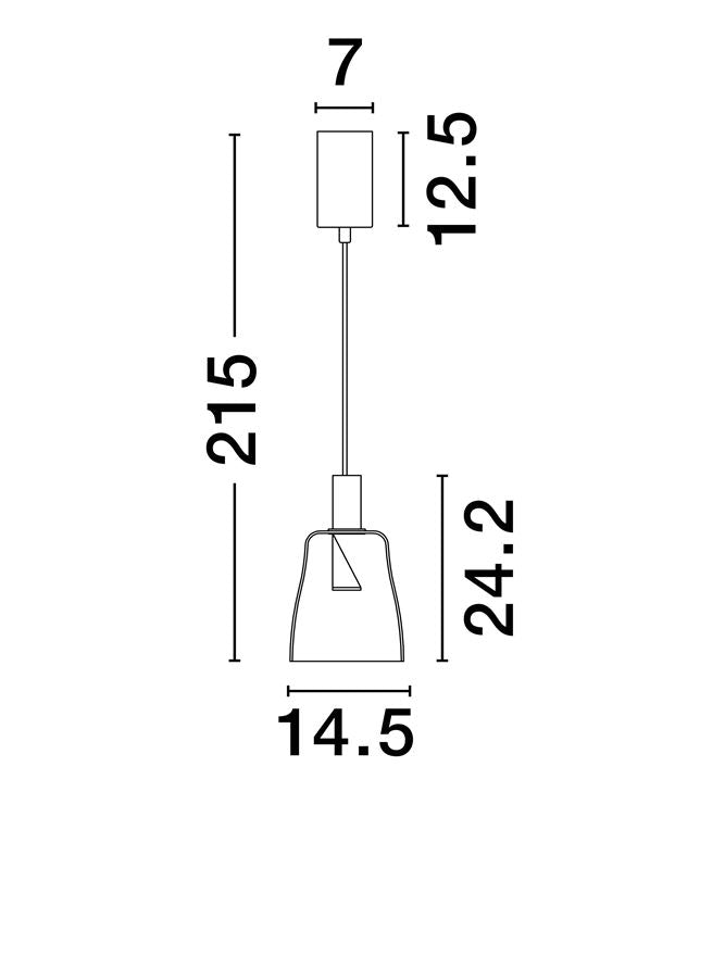 Pendul Nova Luce IMATIA 9236391