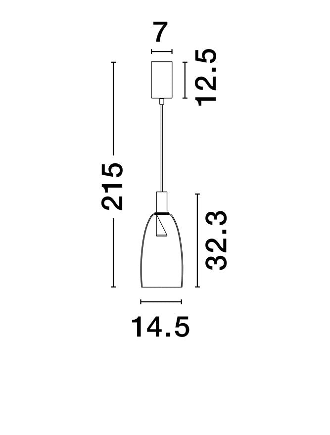 Pendul Nova Luce IMATIA 9236392