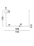 Lustra Nova Luce STALACTITE 9236405