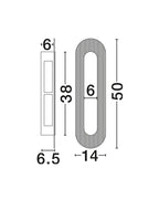Aplica Nova Luce VETRIO 9236420