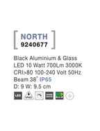 Proiector exterior fatade/plante Nova Luce NORTH 9240677