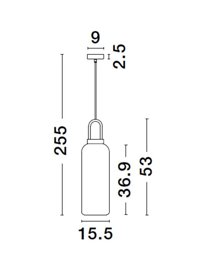 Pendul Nova Luce IRVINE 9241160