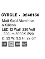 Aplica Nova Luce CYRCLE 9248156