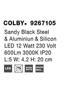 Aplica Nova Luce COLBY 9267105