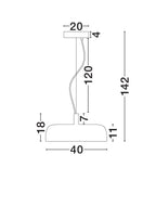 Pendul Nova Luce NOELIA 9268001