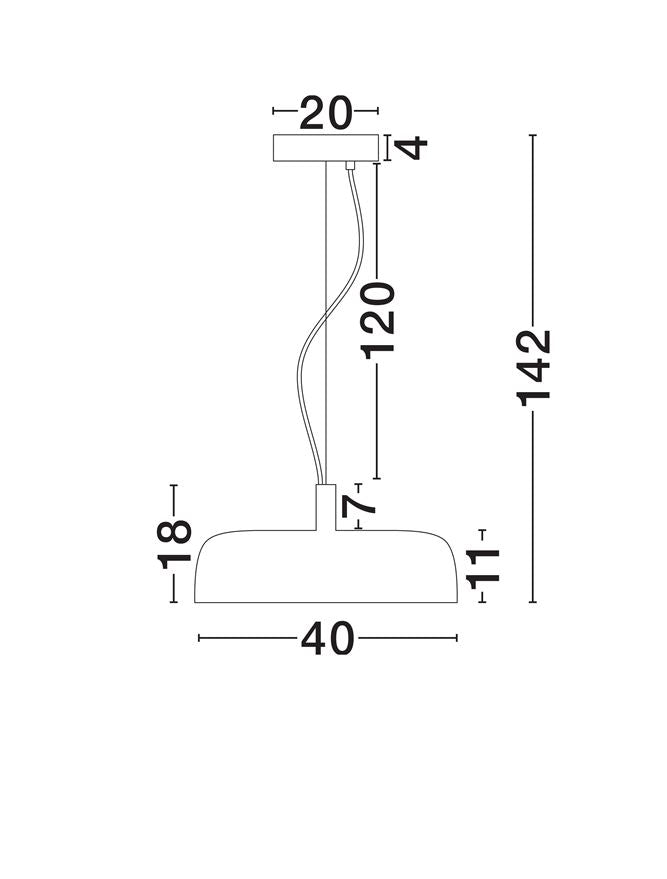 Pendul Nova Luce NOELIA 9268002