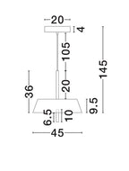 Pendul Nova Luce VELIO 9268049