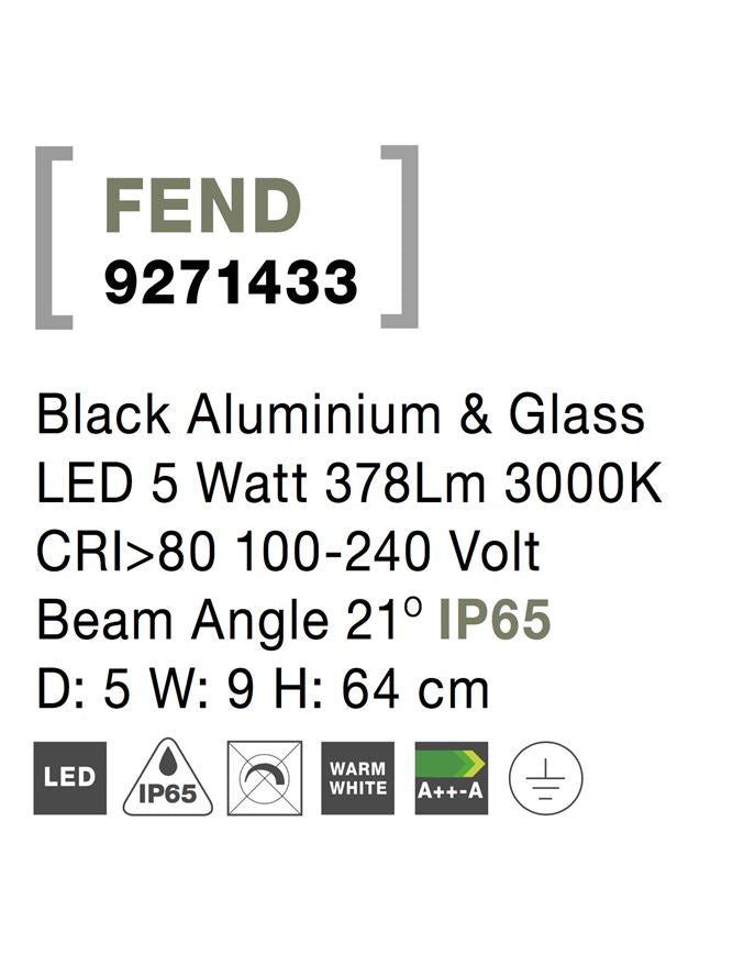 Proiector exterior fatade/plante Nova Luce FEND 9271433