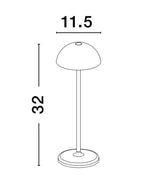 Veioza exterior reincarcabila Nova Luce ROSE 9281380
