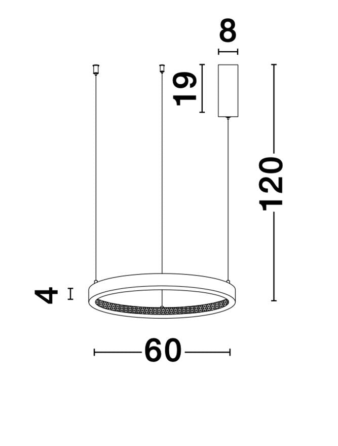 Lustra Nova Luce PRESTON 9285601