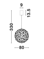 Candelabru Nova Luce SOLE 9288080