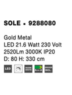 Candelabru Nova Luce SOLE 9288080