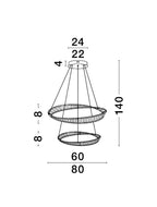 Lustra Nova Luce AURELIA 9333063