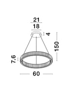 Lustra Nova Luce AURELIA 9333066