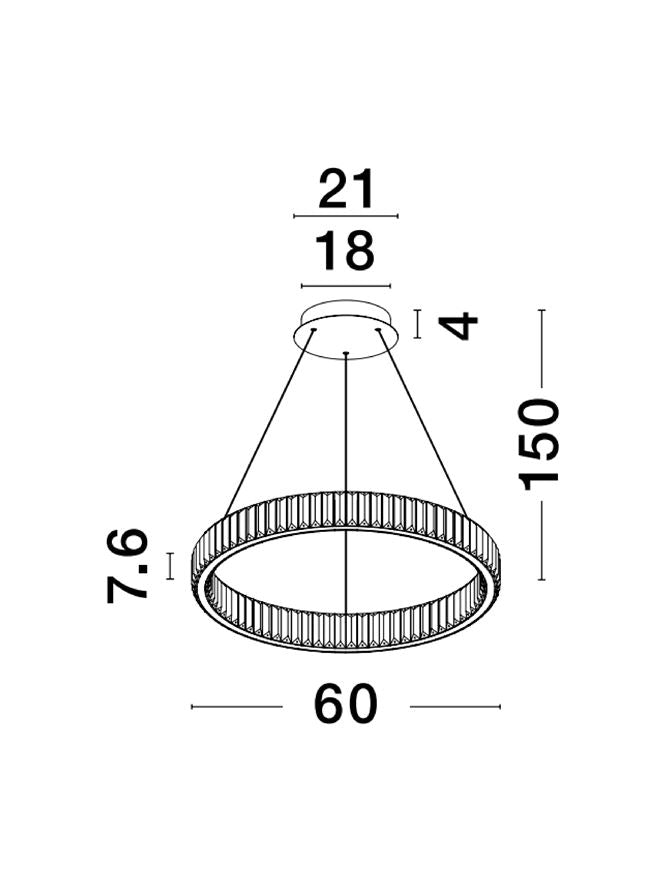 Lustra Nova Luce AURELIA 9333066