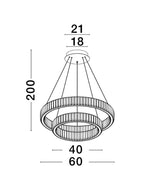 Lustra Nova Luce AURELIA 9333068