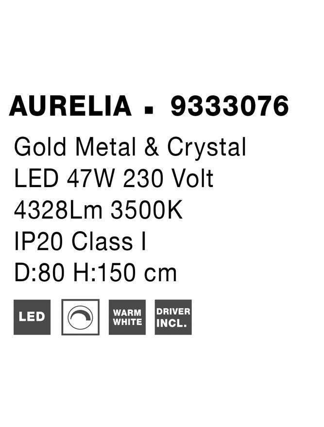 Lustra Nova Luce AURELIA 9333076