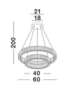Lustra Nova Luce AURELIA 9333077
