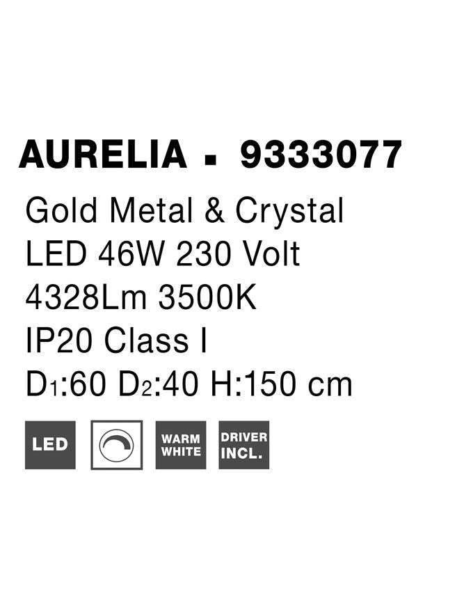 Lustra Nova Luce AURELIA 9333077