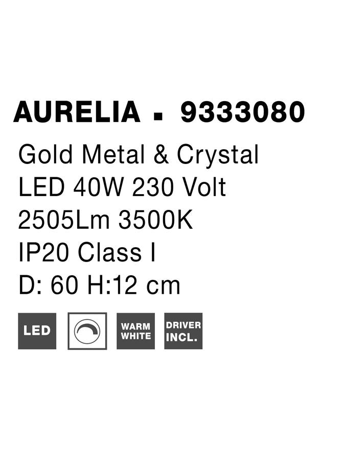 Plafoniera Nova Luce AURELIA 9333080