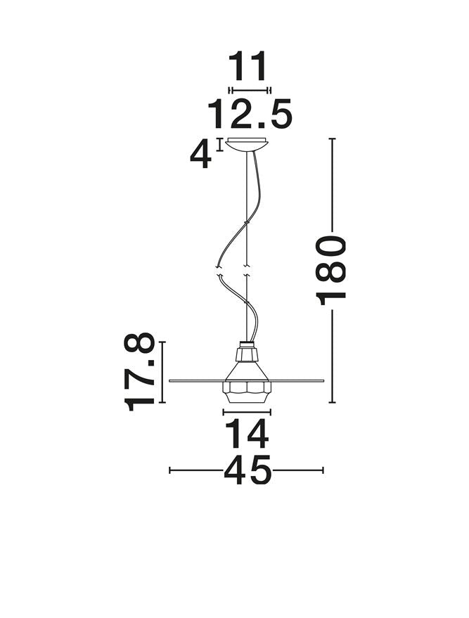 Pendul Nova Luce LORA 9333203