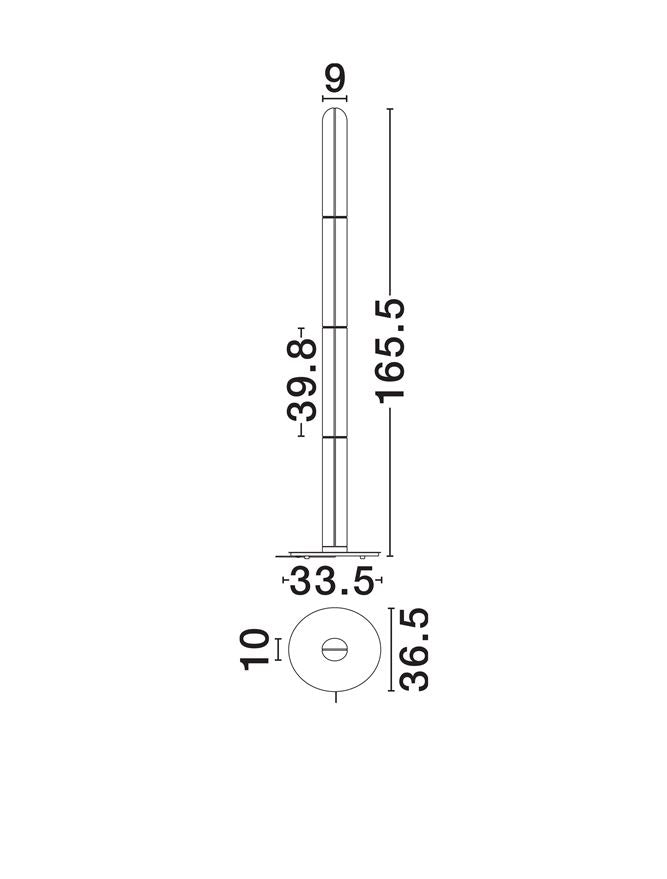 Lampadar Nova Luce GLOREE 9333209