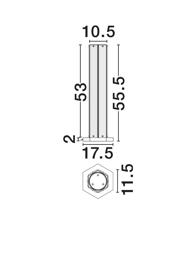 Veioza Nova Luce ESSENZO 9333217