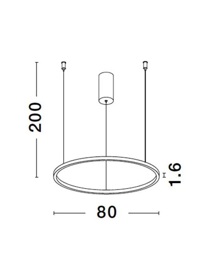 Lustra Nova Luce TARQUIN 9345604