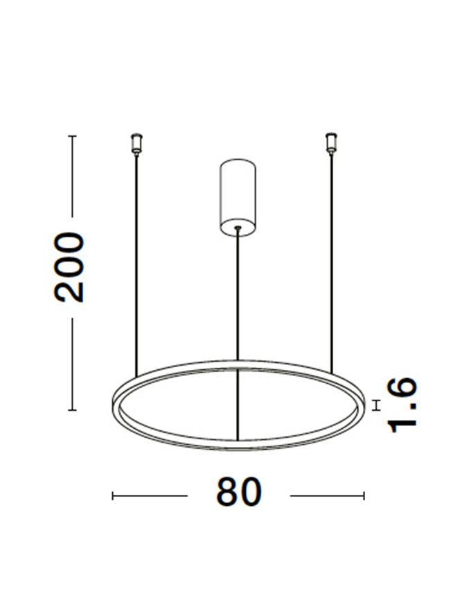 Lustra Nova Luce TARQUIN 9345605