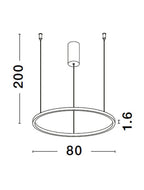 Lustra Nova Luce TARQUIN 9345607