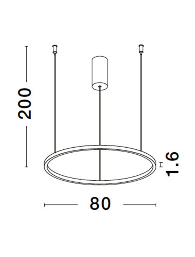Lustra Nova Luce TARQUIN 9345607