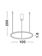 Lustra Nova Luce TARQUIN 9345608