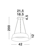Lustra Nova Luce ALBA 9345656