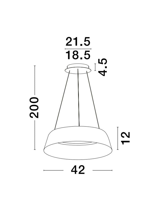 Lustra Nova Luce ALBA 9345656